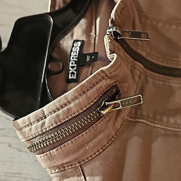 Express Brown Utility Jacket - Picture 4 of 9